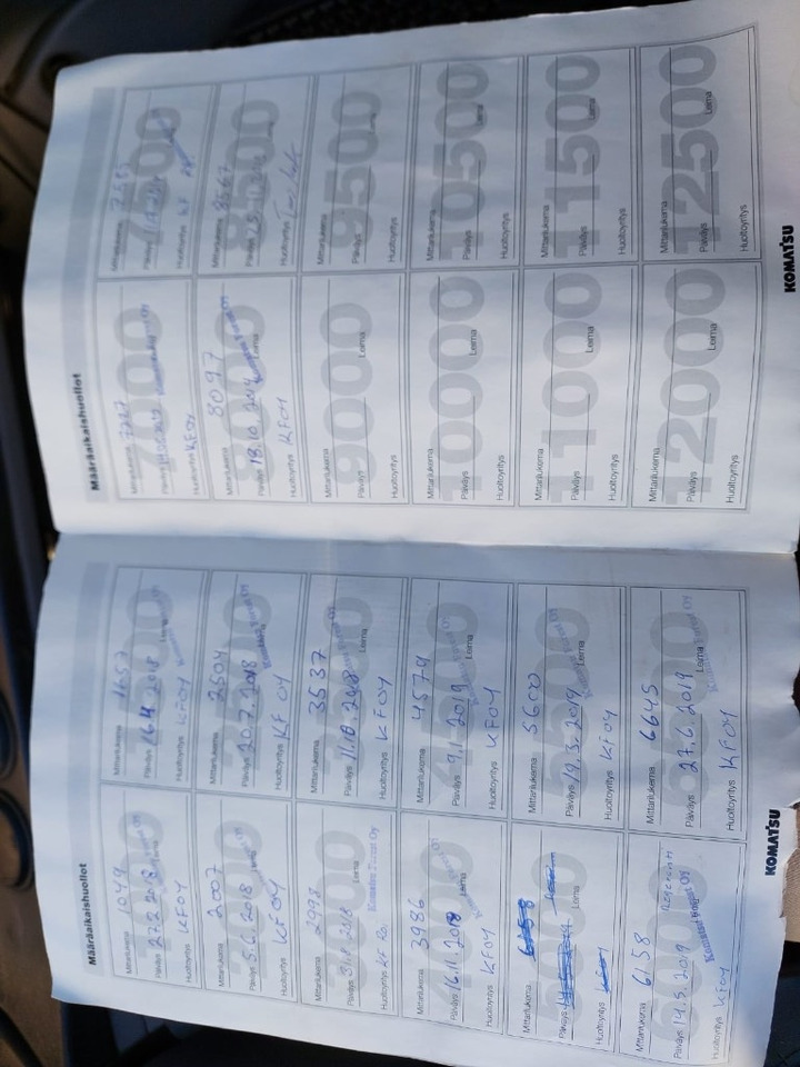 Máy thu hoạch rừng Komatsu 911: hình 12