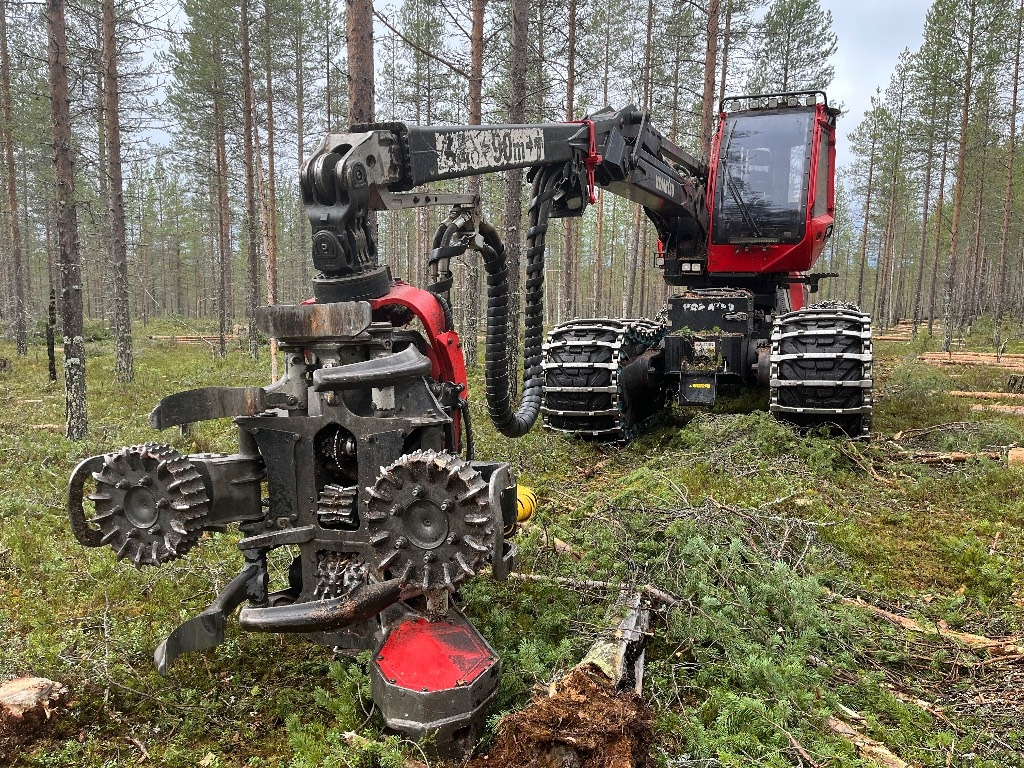 Máy thu hoạch rừng Komatsu 931: hình 6