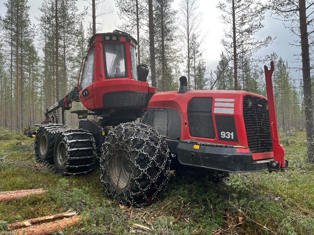 Máy thu hoạch rừng Komatsu 931: hình 10