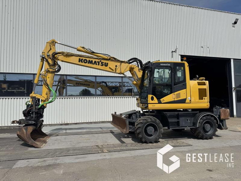 Komatsu PW148-11 - Máy xúc bánh lốp: hình 1 Komatsu PW148-11 - Máy xúc bánh lốp: hình 1