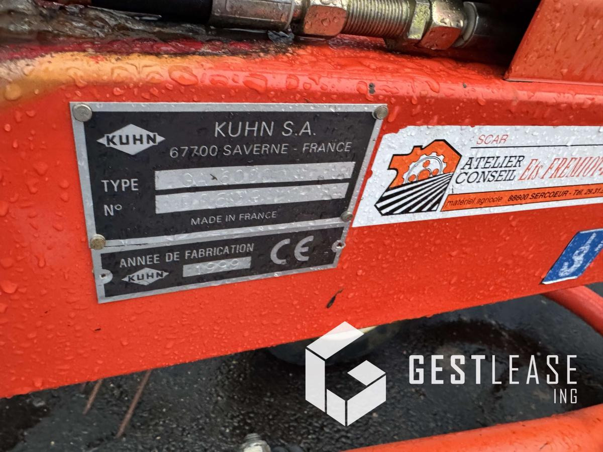 Kuhn GA 6000 - Dàn trải/ Cào: hình 4 Kuhn GA 6000 - Dàn trải/ Cào: hình 4