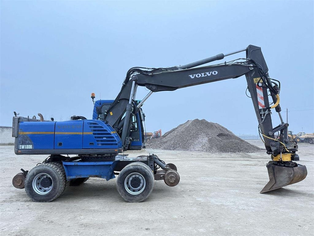 Volvo EW 180 BV ENGCON + RAILWAY - Máy xúc bánh lốp: hình 5 Volvo EW 180 BV ENGCON + RAILWAY - Máy xúc bánh lốp: hình 5