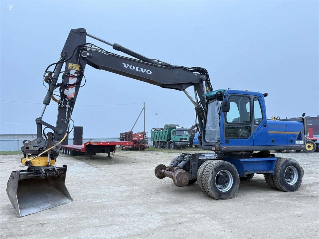Volvo EW 180 BV ENGCON + RAILWAY - Máy xúc bánh lốp: hình 2 Volvo EW 180 BV ENGCON + RAILWAY - Máy xúc bánh lốp: hình 2