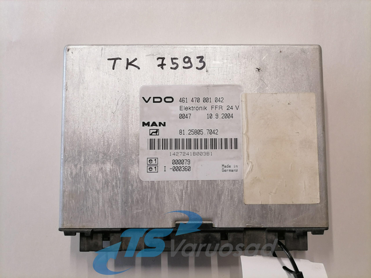 MAN Ecu, FFR 81258057042 - ECU cho Xe tải: hình 2 MAN Ecu, FFR 81258057042 - ECU cho Xe tải: hình 2