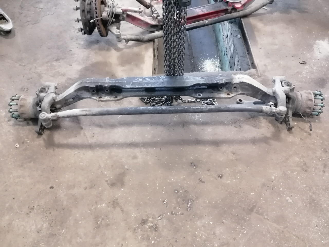 Mercedes-Benz Esisilla tala A9603310501 - Trục trước cho Xe tải: hình 2 Mercedes-Benz Esisilla tala A9603310501 - Trục trước cho Xe tải: hình 2