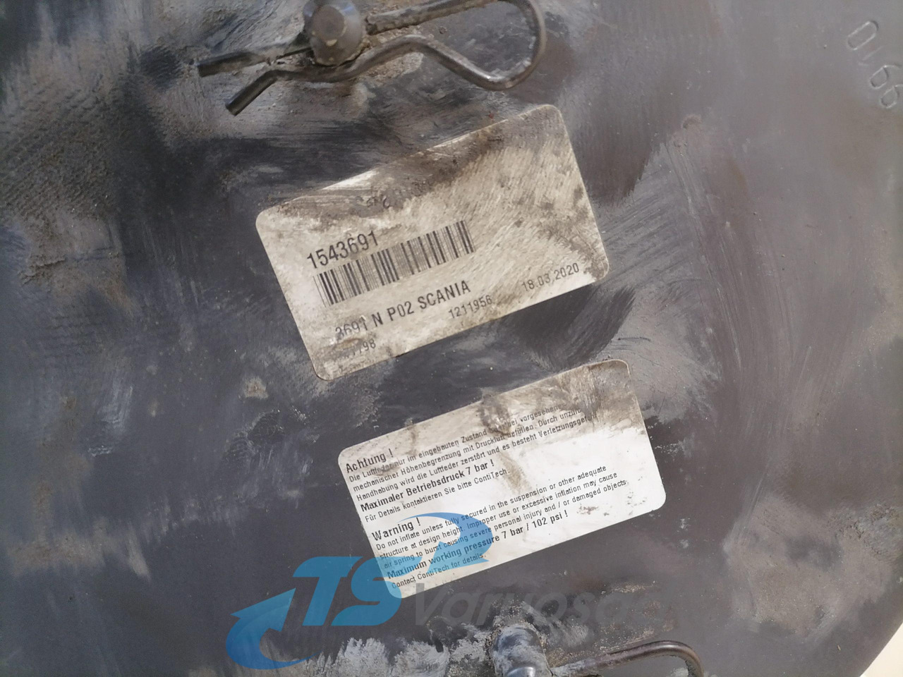 Scania Air suspension 1543691 - Hệ thống treo không khí cho Xe tải: hình 3 Scania Air suspension 1543691 - Hệ thống treo không khí cho Xe tải: hình 3