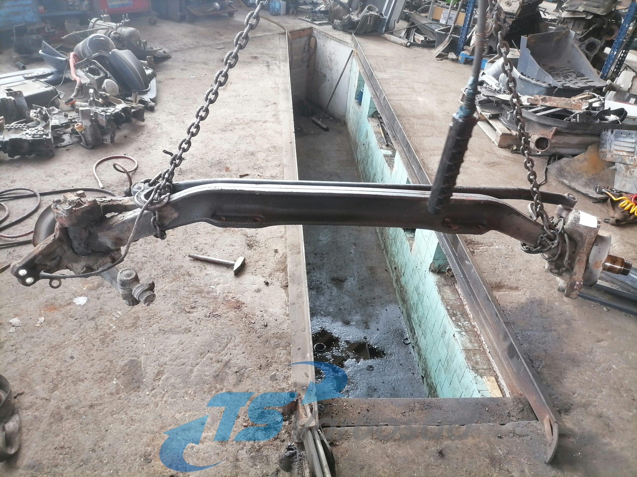Scania Axel housing 1394399 - Trục trước cho Xe tải: hình 1 Scania Axel housing 1394399 - Trục trước cho Xe tải: hình 1
