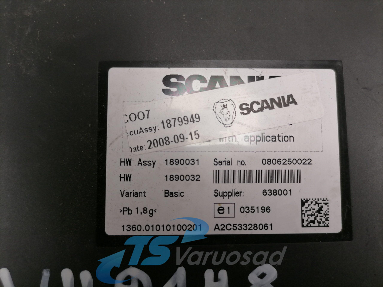 Scania Ecu, COO7 1879949 - ECU cho Xe tải: hình 4 Scania Ecu, COO7 1879949 - ECU cho Xe tải: hình 4