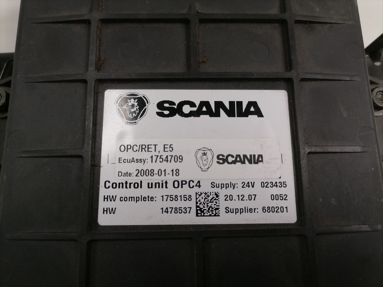 Scania Ecu, GMS OPC4 1754709 - ECU cho Xe tải: hình 3 Scania Ecu, GMS OPC4 1754709 - ECU cho Xe tải: hình 3