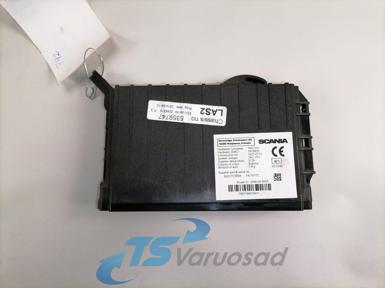 Scania Ecu, LAS 1847370 - ECU cho Xe tải: hình 3 Scania Ecu, LAS 1847370 - ECU cho Xe tải: hình 3
