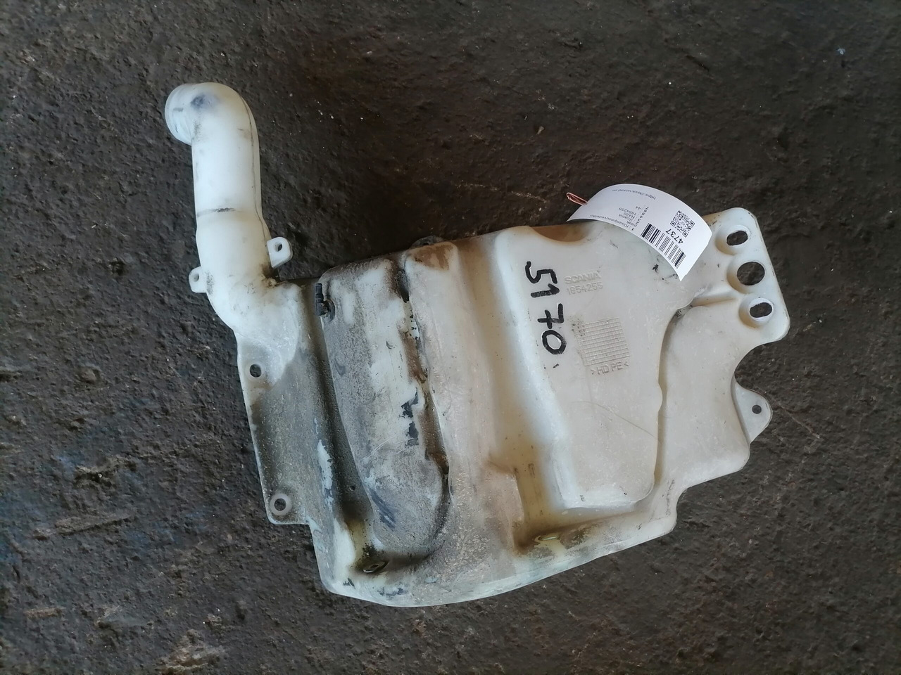 Scania Windscreen washer fluid tank 1854255 - Cần gạt nước cho Xe tải: hình 2 Scania Windscreen washer fluid tank 1854255 - Cần gạt nước cho Xe tải: hình 2