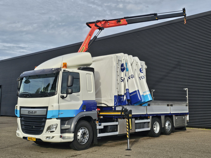 DAF CF 330 6x2 / PALFINGER CRANE / KRAN / CURTAIN - Xe cẩu tự hành: hình 1 DAF CF 330 6x2 / PALFINGER CRANE / KRAN / CURTAIN - Xe cẩu tự hành: hình 1