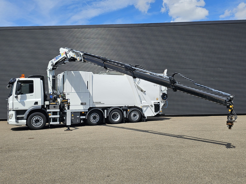 DAF CF 410 8X2/6 FAUN / BEKKER LAGRAM 16m3 / WAS INSTALLATIE - Xe tải chở rác: hình 3 DAF CF 410 8X2/6 FAUN / BEKKER LAGRAM 16m3 / WAS INSTALLATIE - Xe tải chở rác: hình 3