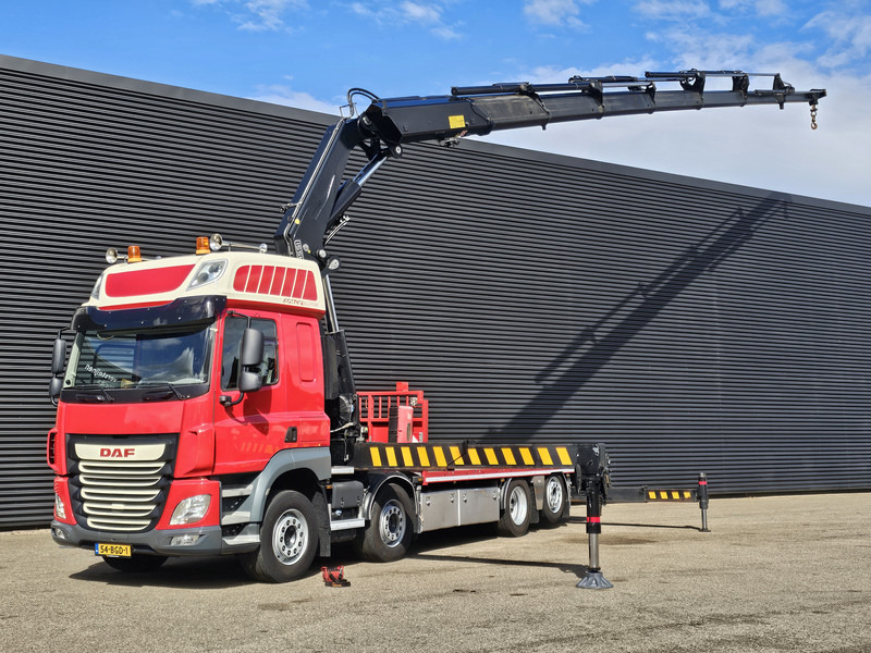 DAF CF 460 8x2/6 / FASSI 82 t/m CRANE / KRAN - 18.3 mtr - Xe tải thùng lửng/ Phẳng, Xe cẩu tự hành: hình 1 DAF CF 460 8x2/6 / FASSI 82 t/m CRANE / KRAN - 18.3 mtr - Xe tải thùng lửng/ Phẳng, Xe cẩu tự hành: hình 1