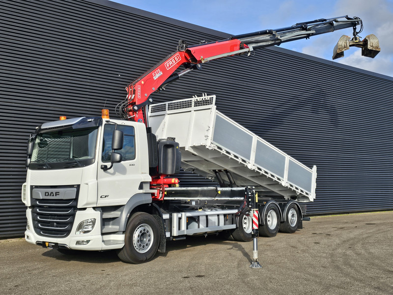 DAF CF 530 8x4-4 / FASSI 27.5 t/m CRANE + TIPPER - Xe ben, Xe cẩu tự hành: hình 1 DAF CF 530 8x4-4 / FASSI 27.5 t/m CRANE + TIPPER - Xe ben, Xe cẩu tự hành: hình 1