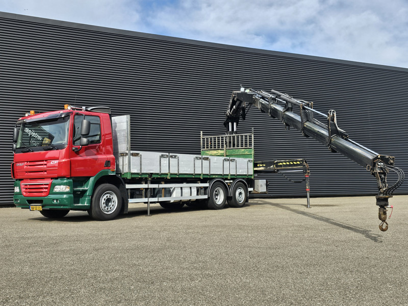 DAF CF 85.410 6x2 / HIAB 35 t/m crane / kran + REMOTE - Xe tải thùng lửng/ Phẳng, Xe cẩu tự hành: hình 4 DAF CF 85.410 6x2 / HIAB 35 t/m crane / kran + REMOTE - Xe tải thùng lửng/ Phẳng, Xe cẩu tự hành: hình 4