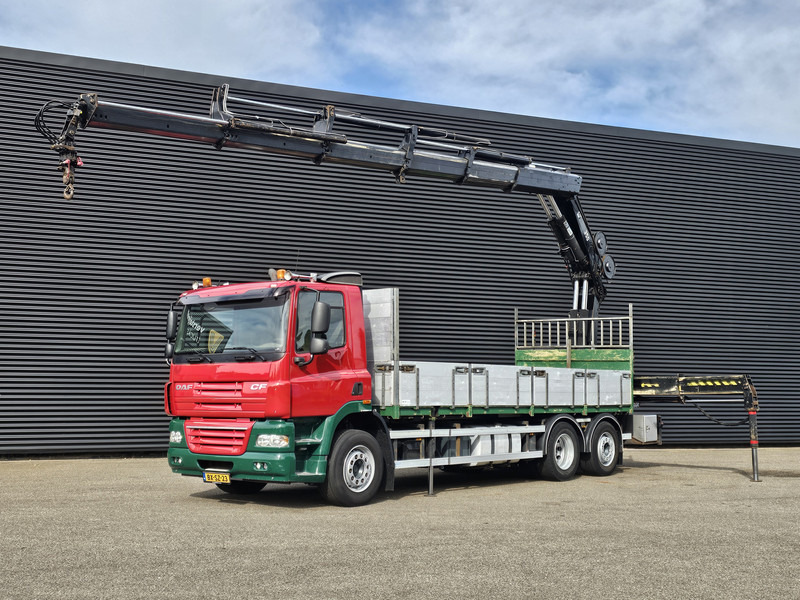DAF CF 85.410 6x2 / HIAB 35 t/m crane / kran + REMOTE - Xe tải thùng lửng/ Phẳng, Xe cẩu tự hành: hình 2 DAF CF 85.410 6x2 / HIAB 35 t/m crane / kran + REMOTE - Xe tải thùng lửng/ Phẳng, Xe cẩu tự hành: hình 2