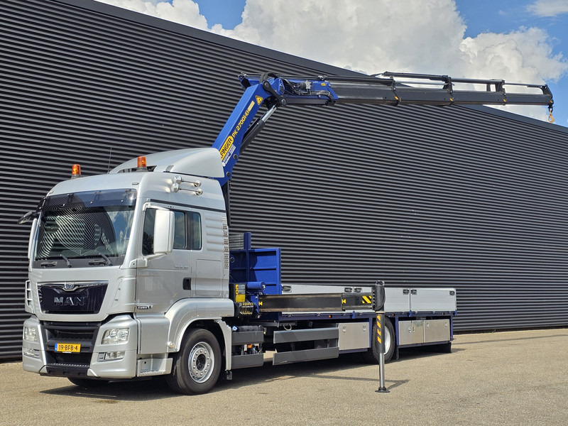 MAN TGS 18.360 4x2 PALFINGER 27 t/m CRANE / KRAN - Xe tải thùng lửng/ Phẳng, Xe cẩu tự hành: hình 1 MAN TGS 18.360 4x2 PALFINGER 27 t/m CRANE / KRAN - Xe tải thùng lửng/ Phẳng, Xe cẩu tự hành: hình 1