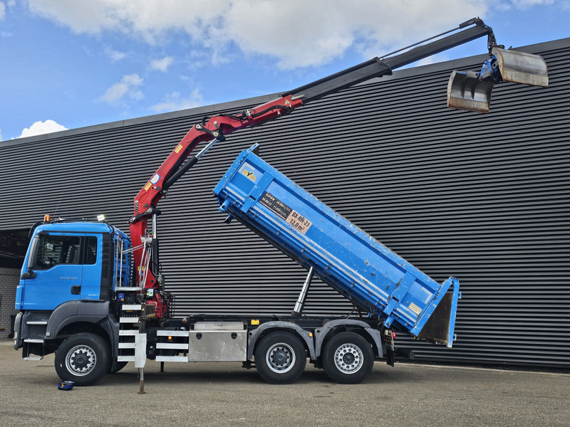 MAN TGS 28.400 6X4-4 BL / CRANE + 2 SIDE TIPPER - Xe ben, Xe cẩu tự hành: hình 2 MAN TGS 28.400 6X4-4 BL / CRANE + 2 SIDE TIPPER - Xe ben, Xe cẩu tự hành: hình 2