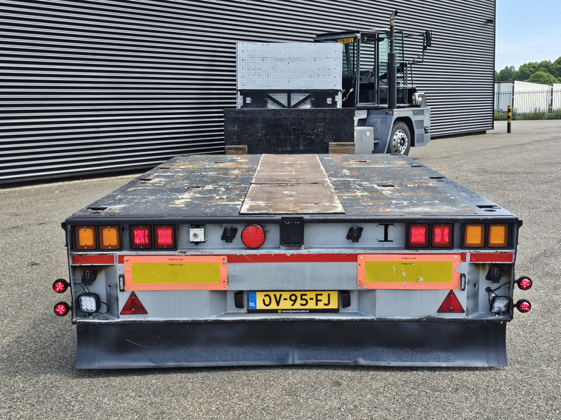 Sơ mi rơ moóc thùng thấp MEUSBURGER MPG 3 / LOW BED / EXTENDABLE / 3 x STEERING AXLE: hình 8