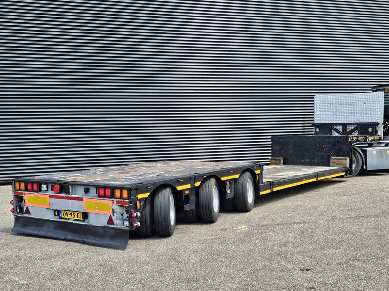 Sơ mi rơ moóc thùng thấp MEUSBURGER MPG 3 / LOW BED / EXTENDABLE / 3 x STEERING AXLE: hình 7