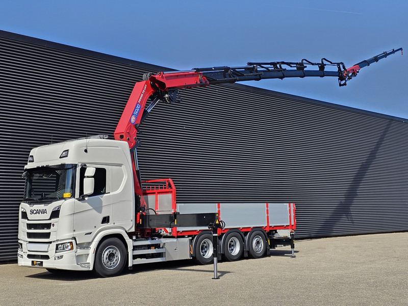 Scania 560R / HMF 50 t/m - JIB / LIER - Xe cẩu tự hành: hình 1 Scania 560R / HMF 50 t/m - JIB / LIER - Xe cẩu tự hành: hình 1