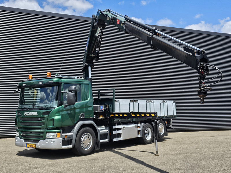 Scania P410 / 6X2-4 / 21 t/m CRANE / KRAN - Xe cẩu tự hành: hình 2 Scania P410 / 6X2-4 / 21 t/m CRANE / KRAN - Xe cẩu tự hành: hình 2
