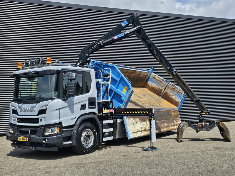 Scania P420 6x2-4 / HMF Z KRAAN / 2 KANTEN KIPPER - Xe ben, Xe cẩu tự hành: hình 2 Scania P420 6x2-4 / HMF Z KRAAN / 2 KANTEN KIPPER - Xe ben, Xe cẩu tự hành: hình 2