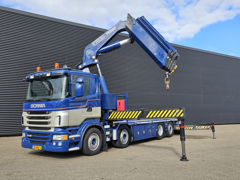 Scania R440 8x2*6 / FASSI 90 t/m CRANE / KRAN - Xe tải thùng lửng/ Phẳng, Xe cẩu tự hành: hình 5 Scania R440 8x2*6 / FASSI 90 t/m CRANE / KRAN - Xe tải thùng lửng/ Phẳng, Xe cẩu tự hành: hình 5