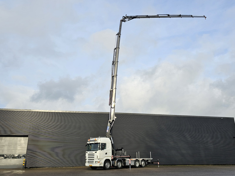 Scania R480 8X2 / HMF 60 t/m + JIB / RETARDER - Xe tải thùng lửng/ Phẳng, Xe cẩu tự hành: hình 2 Scania R480 8X2 / HMF 60 t/m + JIB / RETARDER - Xe tải thùng lửng/ Phẳng, Xe cẩu tự hành: hình 2