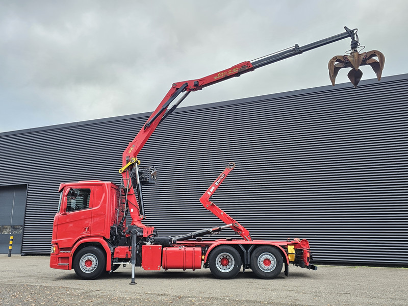 Scania R520 V8 6x2/4 / EPSILON CRANE + HOOKLIFT - Xe tải nâng móc, Xe cẩu tự hành: hình 3 Scania R520 V8 6x2/4 / EPSILON CRANE + HOOKLIFT - Xe tải nâng móc, Xe cẩu tự hành: hình 3