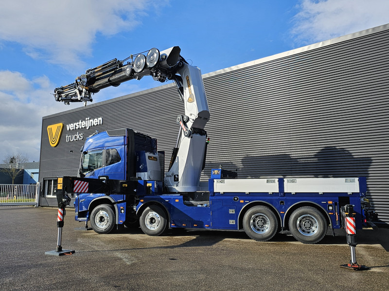 Volvo FH 16.550 / ERKIN 172TM CRANE / JIB / WINCH - Xe tải thùng lửng/ Phẳng, Xe cẩu tự hành: hình 4 Volvo FH 16.550 / ERKIN 172TM CRANE / JIB / WINCH - Xe tải thùng lửng/ Phẳng, Xe cẩu tự hành: hình 4