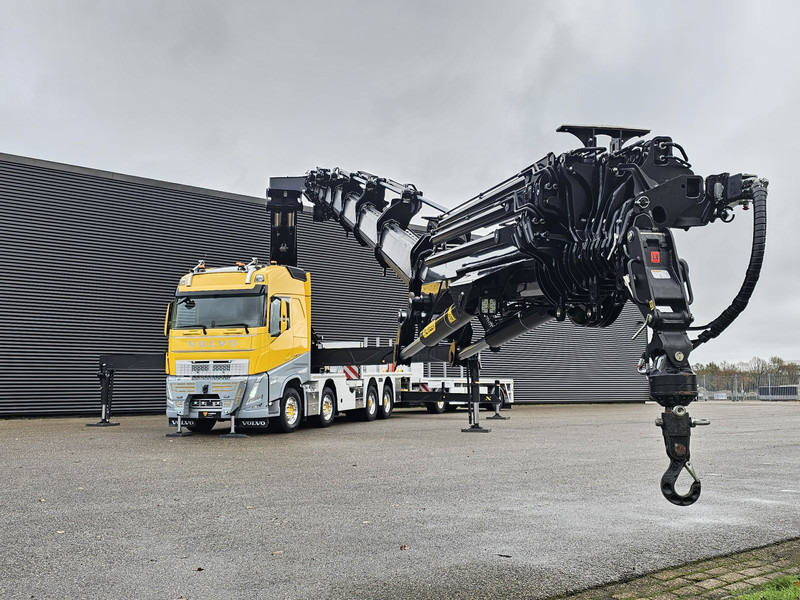 Volvo FH 540 8x4 / PALFINGER 165 TEC 7 + PJ300 / WINCH - Xe tải thùng lửng/ Phẳng, Xe cẩu tự hành: hình 4 Volvo FH 540 8x4 / PALFINGER 165 TEC 7 + PJ300 / WINCH - Xe tải thùng lửng/ Phẳng, Xe cẩu tự hành: hình 4