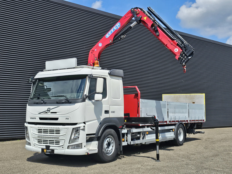 Volvo FM 330 4x2 / EFFER 12.5 t/m CRANE / KRAN - Xe tải thùng lửng/ Phẳng, Xe cẩu tự hành: hình 4 Volvo FM 330 4x2 / EFFER 12.5 t/m CRANE / KRAN - Xe tải thùng lửng/ Phẳng, Xe cẩu tự hành: hình 4