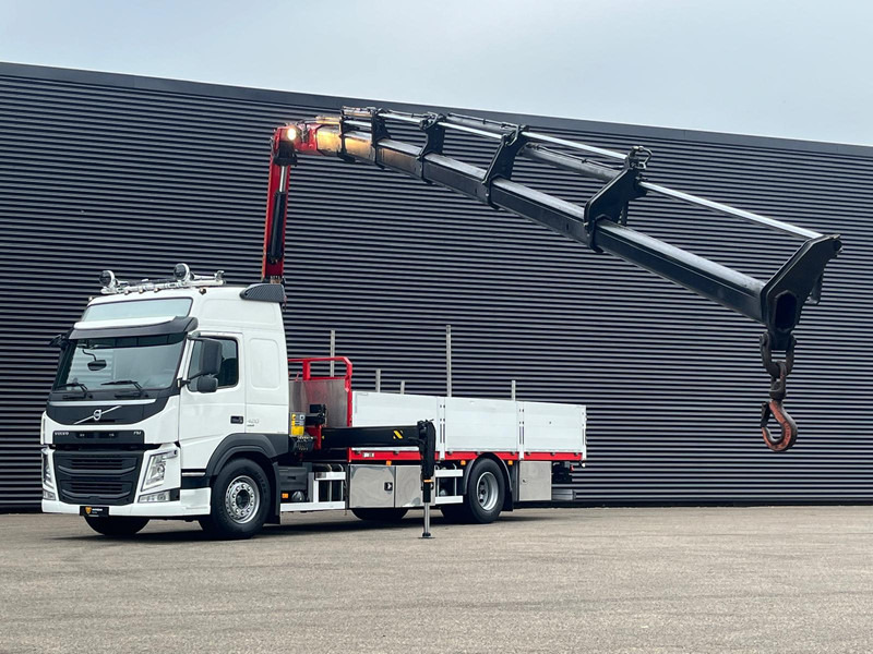 Volvo FM420 4x2 / PALFINGER 18502 - 17 mtr / CRANE / KRAN - Xe tải thùng lửng/ Phẳng, Xe cẩu tự hành: hình 2 Volvo FM420 4x2 / PALFINGER 18502 - 17 mtr / CRANE / KRAN - Xe tải thùng lửng/ Phẳng, Xe cẩu tự hành: hình 2