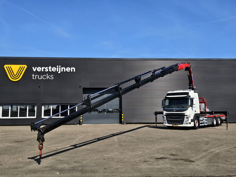 Volvo FM500 / 6x2 / HMF 32TM / KRAN / CRANE - Xe tải thùng lửng/ Phẳng, Xe cẩu tự hành: hình 4 Volvo FM500 / 6x2 / HMF 32TM / KRAN / CRANE - Xe tải thùng lửng/ Phẳng, Xe cẩu tự hành: hình 4