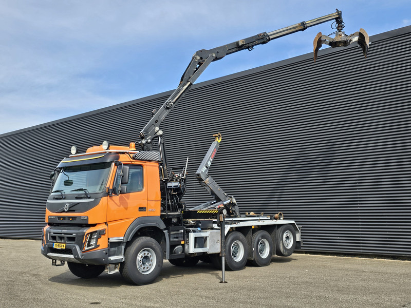 Volvo FMX 460 8x4-4 / HIAB Z CRANE + HOOKLIFT - Xe tải nâng móc: hình 1 Volvo FMX 460 8x4-4 / HIAB Z CRANE + HOOKLIFT - Xe tải nâng móc: hình 1