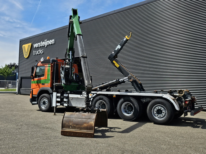 Volvo FMX 460 / 8x4-4 / HMF CRANE + HOOKLIFT / CONTAINER - Xe tải nâng móc, Xe cẩu tự hành: hình 3 Volvo FMX 460 / 8x4-4 / HMF CRANE + HOOKLIFT / CONTAINER - Xe tải nâng móc, Xe cẩu tự hành: hình 3