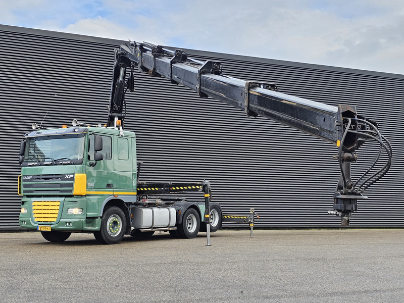 DAF XF 105.460 6X2 / HIAB 37 t/m CRANE / KRAN - Xe đầu kéo: hình 2 DAF XF 105.460 6X2 / HIAB 37 t/m CRANE / KRAN - Xe đầu kéo: hình 2