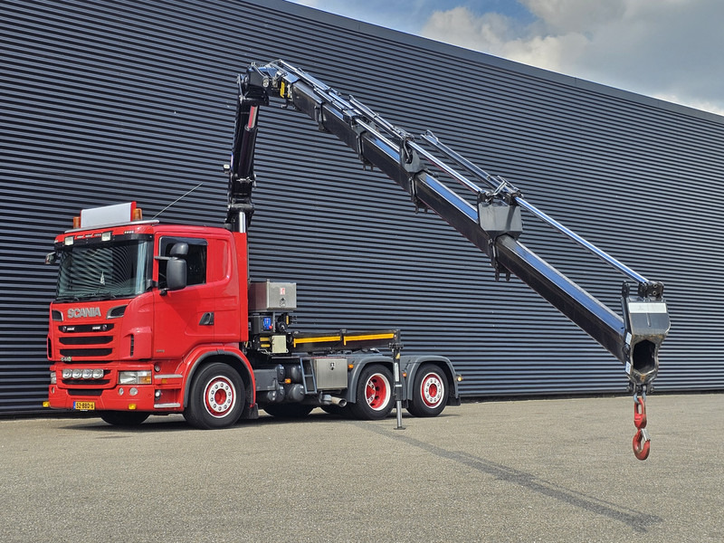 Scania G 440 A 6X2*4 / HMF 24 t/m CRANE / KRAN - Xe đầu kéo: hình 4 Scania G 440 A 6X2*4 / HMF 24 t/m CRANE / KRAN - Xe đầu kéo: hình 4