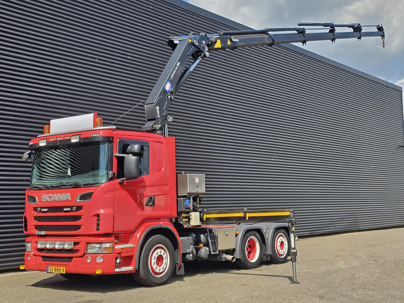 Scania G 440 A 6X2*4 / HMF 24 t/m CRANE / KRAN - Xe đầu kéo: hình 1 Scania G 440 A 6X2*4 / HMF 24 t/m CRANE / KRAN - Xe đầu kéo: hình 1