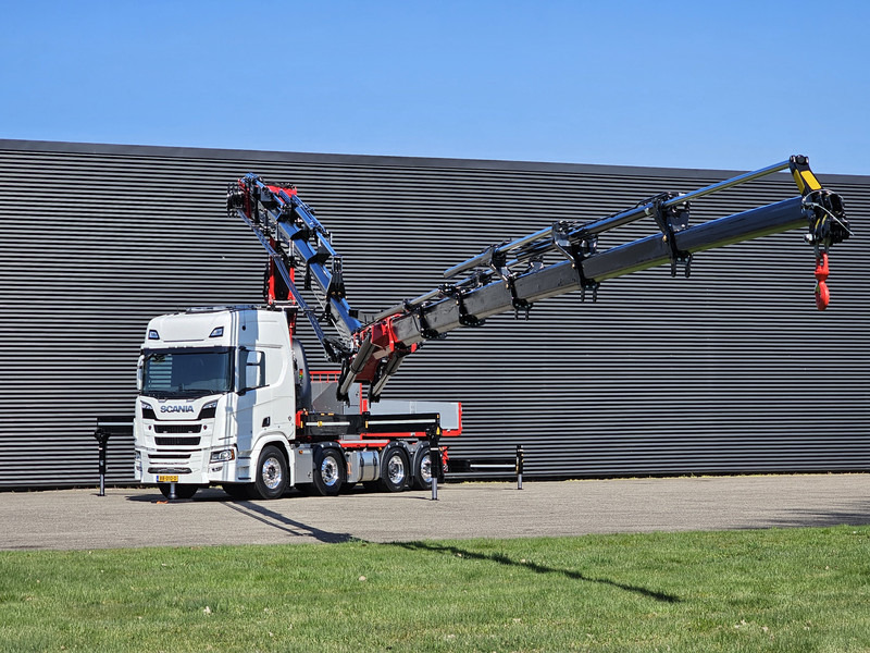 Scania R590 8x2*6 HMF 9520 + JiB + WINCH / TRACTOR / - Xe đầu kéo: hình 5 Scania R590 8x2*6 HMF 9520 + JiB + WINCH / TRACTOR / - Xe đầu kéo: hình 5