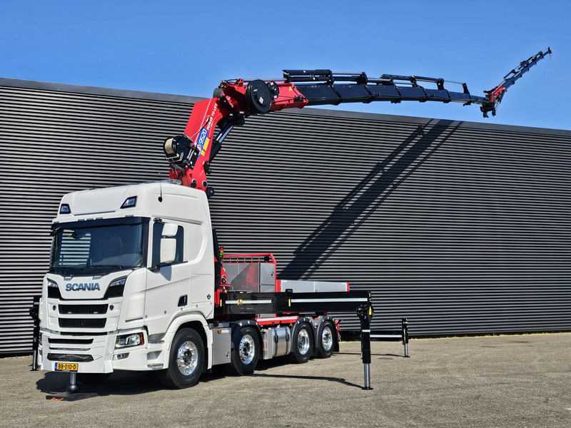 Scania R590 8x2*6 HMF 9520 + JiB + WINCH / TRACTOR / - Xe đầu kéo: hình 1 Scania R590 8x2*6 HMF 9520 + JiB + WINCH / TRACTOR / - Xe đầu kéo: hình 1