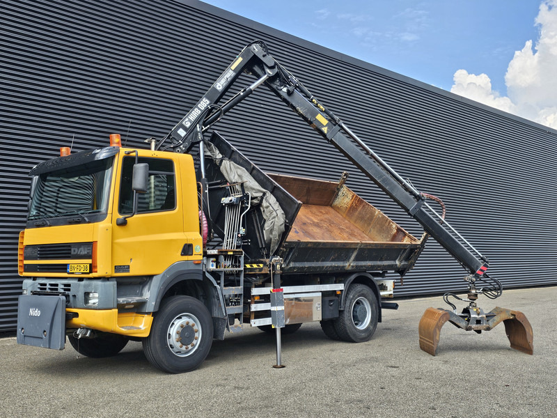 DAF CF 75.250 4X4 / HIAB CRANE + TIPPER / MANUAL / SPRING - Xe tải, Xe cẩu tự hành: hình 2 DAF CF 75.250 4X4 / HIAB CRANE + TIPPER / MANUAL / SPRING - Xe tải, Xe cẩu tự hành: hình 2