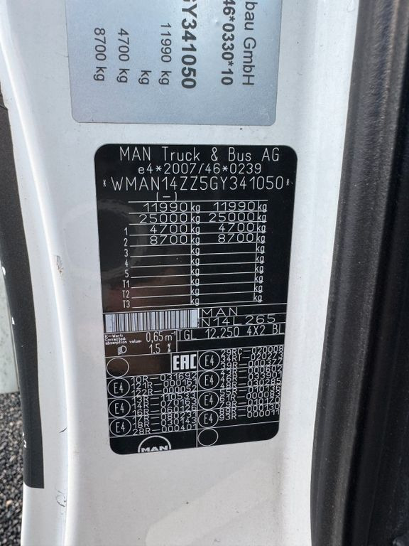 MAN 12.250 4X2 Koffer LBW Klima Diff.Sperre AHK - Xe tải hộp: hình 3 MAN 12.250 4X2 Koffer LBW Klima Diff.Sperre AHK - Xe tải hộp: hình 3