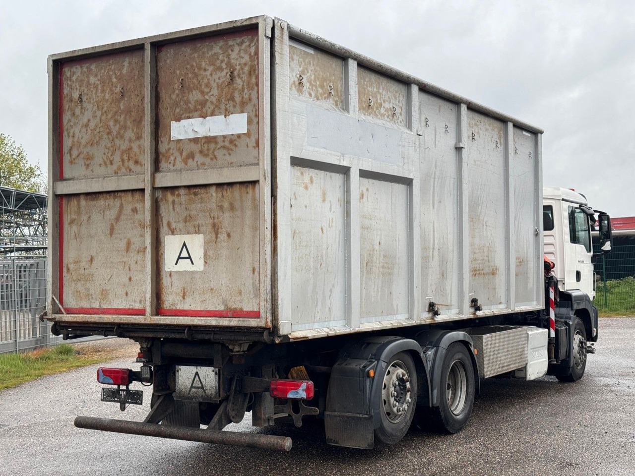 MAN 26.360 TGS Pafinger PK12002 Glaskipper 2 Trennw. - Xe ben: hình 4 MAN 26.360 TGS Pafinger PK12002 Glaskipper 2 Trennw. - Xe ben: hình 4