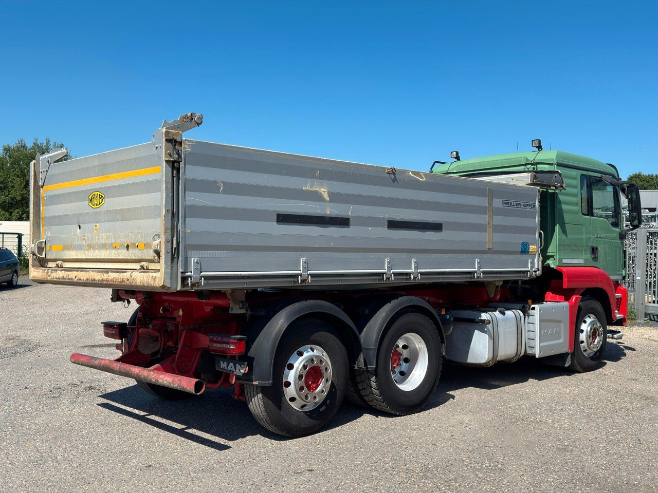 Xe ben MAN 26.460 6x2 Meiller 3. Seitenkipper: hình 8