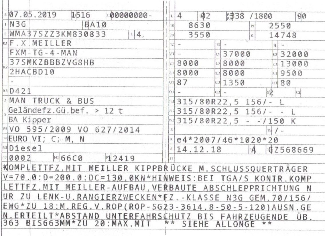 MAN 35.460 8x4 Meiller 3S. Kipper Bordmatik Retarder - Xe ben: hình 2 MAN 35.460 8x4 Meiller 3S. Kipper Bordmatik Retarder - Xe ben: hình 2
