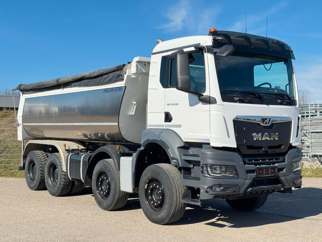 MAN 35.510 TGS Meiller P430 Thermomulde Top Zustand! - Xe ben: hình 5 MAN 35.510 TGS Meiller P430 Thermomulde Top Zustand! - Xe ben: hình 5