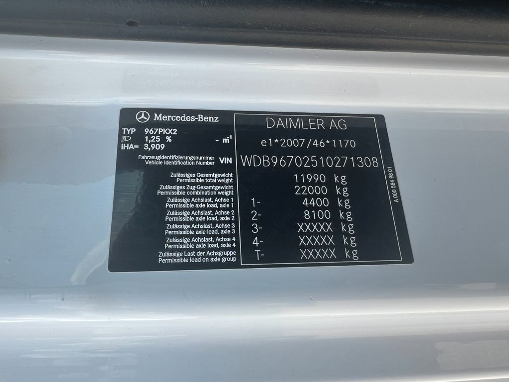 Mercedes-Benz 1221 4X2 offene Pritsche Mercedes-Benz 1221 4X2 offene Pritsche - Xe tải thùng lửng/ Phẳng: hình 3 Mercedes-Benz 1221 4X2 offene Pritsche Mercedes-Benz 1221 4X2 offene Pritsche - Xe tải thùng lửng/ Phẳng: hình 3